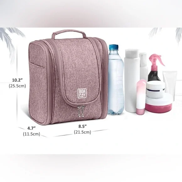 BOACAY Toiletry Bag Makeup Bathroom Shower Travel - Picture 3 of 6